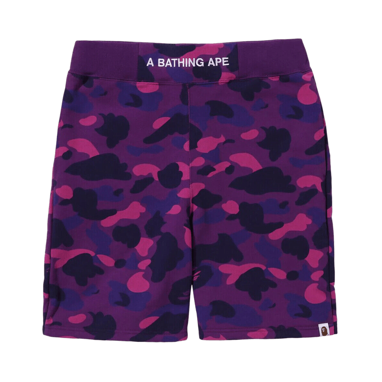 BAPE Color Camo Sweatshorts "Purple"