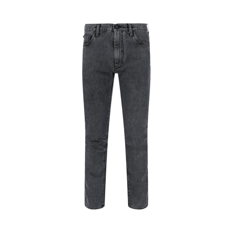 Off-White Diag Pocket Slim Jeans "Grey/Black"
