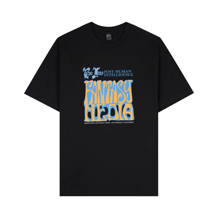 Brain Dead Fantasy Media T-Shirt "Black"