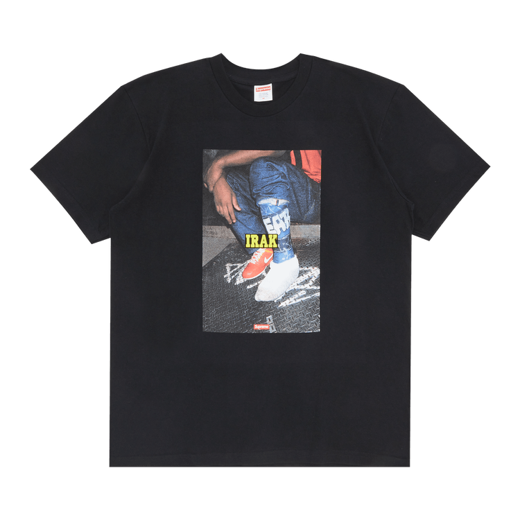 Supreme x IRAK Cast Tee "Black"