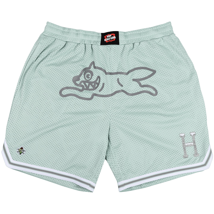 Icecream x HUF Running Dog Basketball Short "Mint"