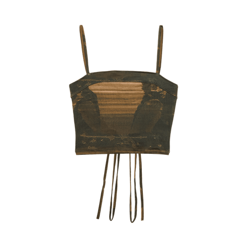 Vintage String Top "Tan"