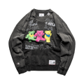 Maison Mihara Yasuhiro Distressed Graffiti Pullover "Black"