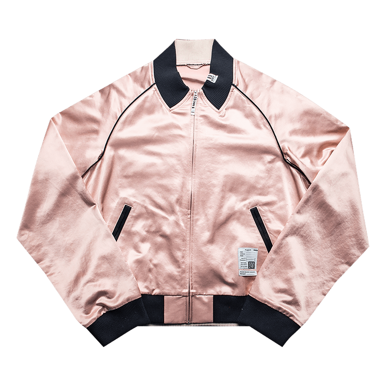 Maison Mihara Yasuhiro Satin Jacket "Pink"