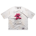 Maison Mihara Yasuhiro Distressed Graffiti Tee "White"