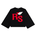 Raf Simons Cropped RS Knit "Black"