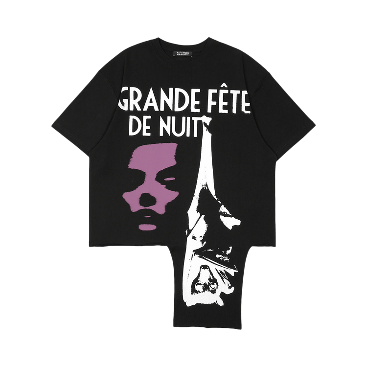 Raf Simons Oversized Cut Out T-Shirt "Black"
