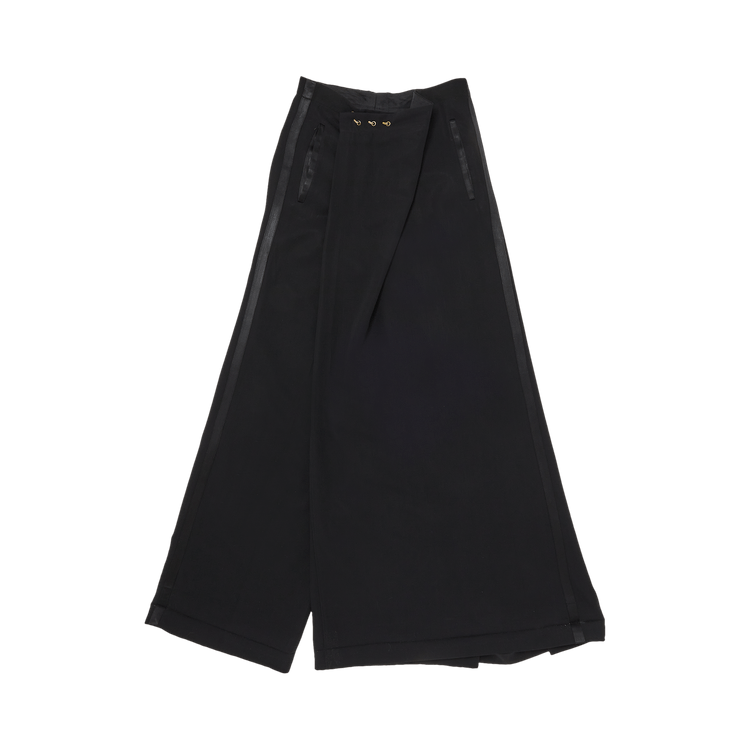 Vintage Jean Paul Gaultier Italian Skirted Pant "Black"