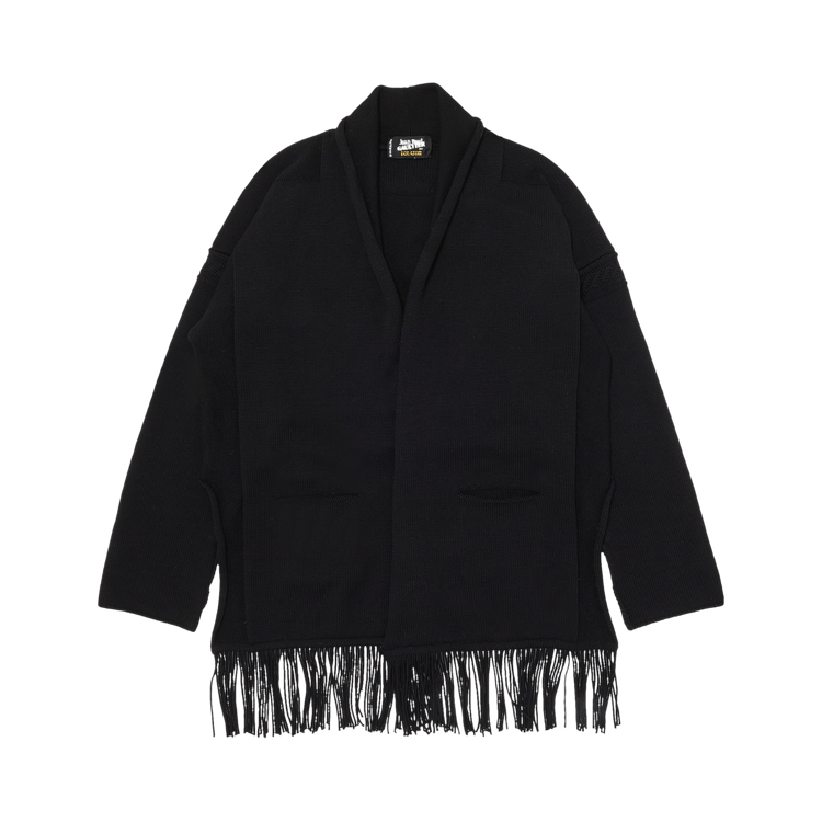 Vintage Jean Paul Gaultier Fringe Cardigan "Black"