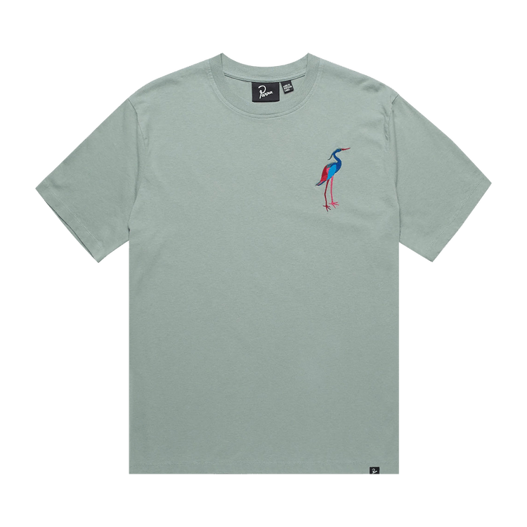 Parra The Common Crane T-Shirt "Pistache"