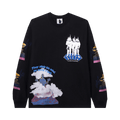 Real Bad Man Hardcore Sci Fi Long-Sleeve Tee "Black"