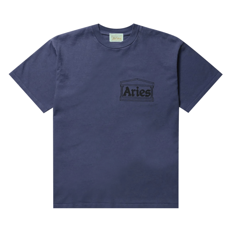 Aries Temple Tee "Navy"