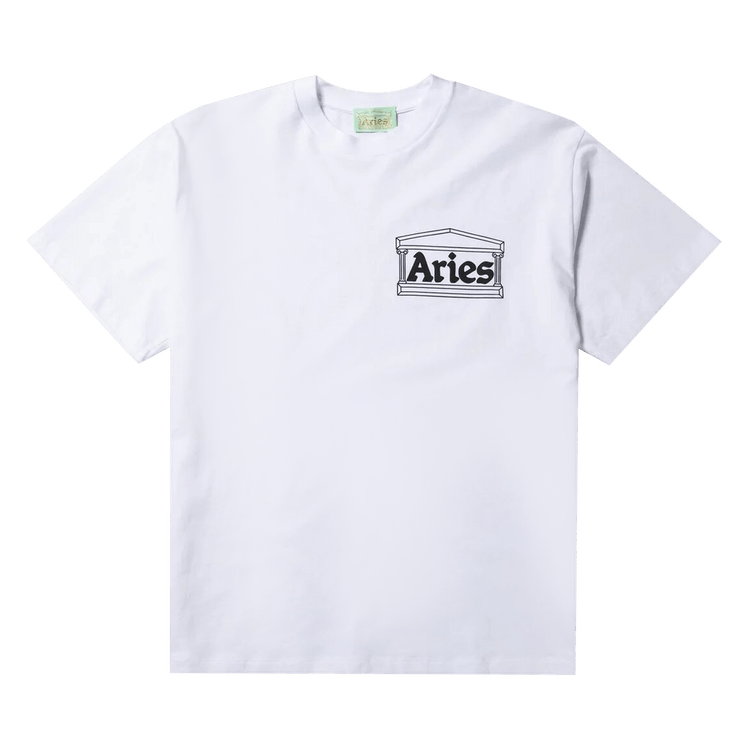 Aries Temple Tee "White"
