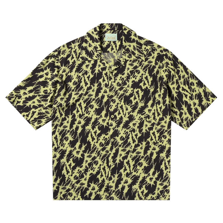 Aries Metal Hawaiian Shirt "Yellow"