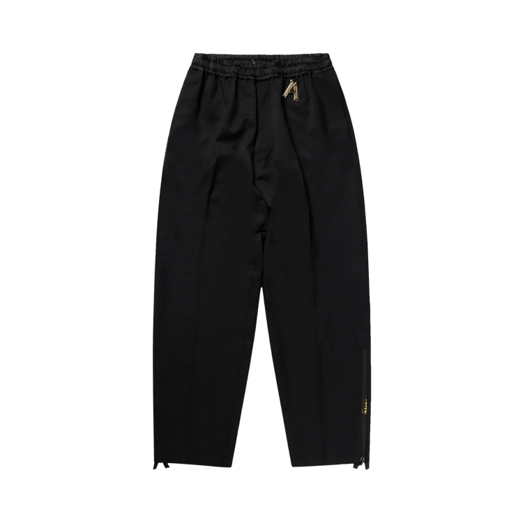 Aries Zip Detail Tailored Slacker Pant "Black"