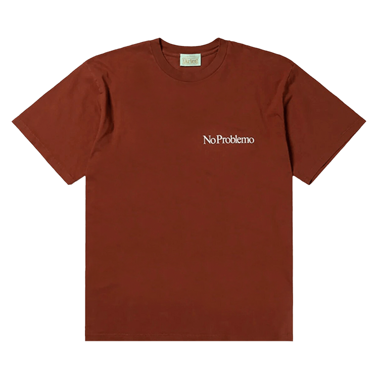 Aries Mini Problemo Tee "Burgundy"