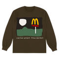 Cactus Plant Flea Market x McDonald"s 24/7 Long-Sleeve "Clove'