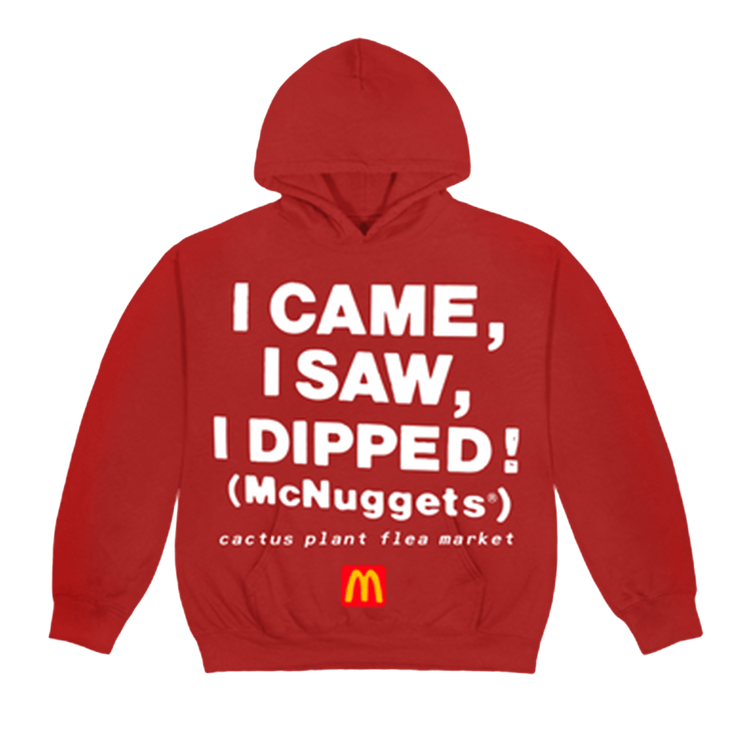 Cactus Plant Flea Market x McDonald's Team McNuggets Hoodie 'Ketchup'