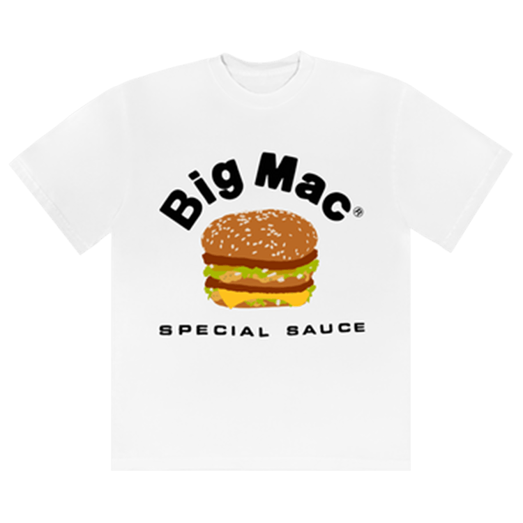 Cactus Plant Flea Market x McDonald's Team Big Mac Tee 'White'