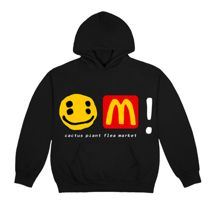 Cactus Plant Flea Market x McDonald"s Icons! Hoodie "Black'