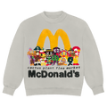 Cactus Plant Flea Market x McDonald"s Cactus Buddy! And Friends Crewneck "Cement'