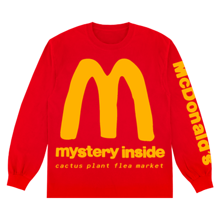 Cactus Plant Flea Market x McDonald"s Drive-Thru Long-Sleeve "Tomato'