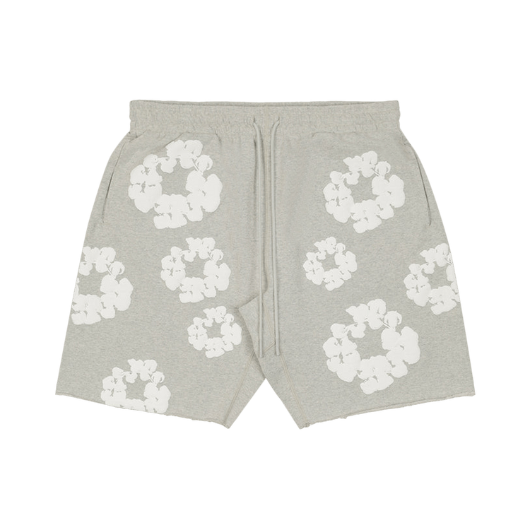 READYMADE x Denim Tears Cotton Wreath Sweatshorts "Grey/White"