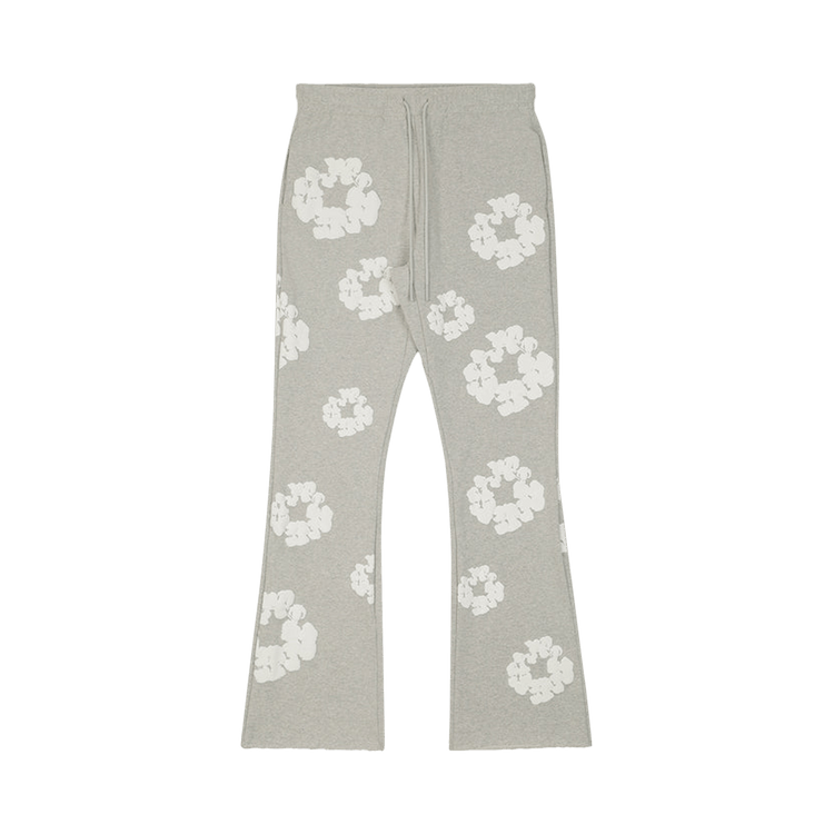 READYMADE x Denim Tears Cotton Wreath Sweatpants "Grey/White"