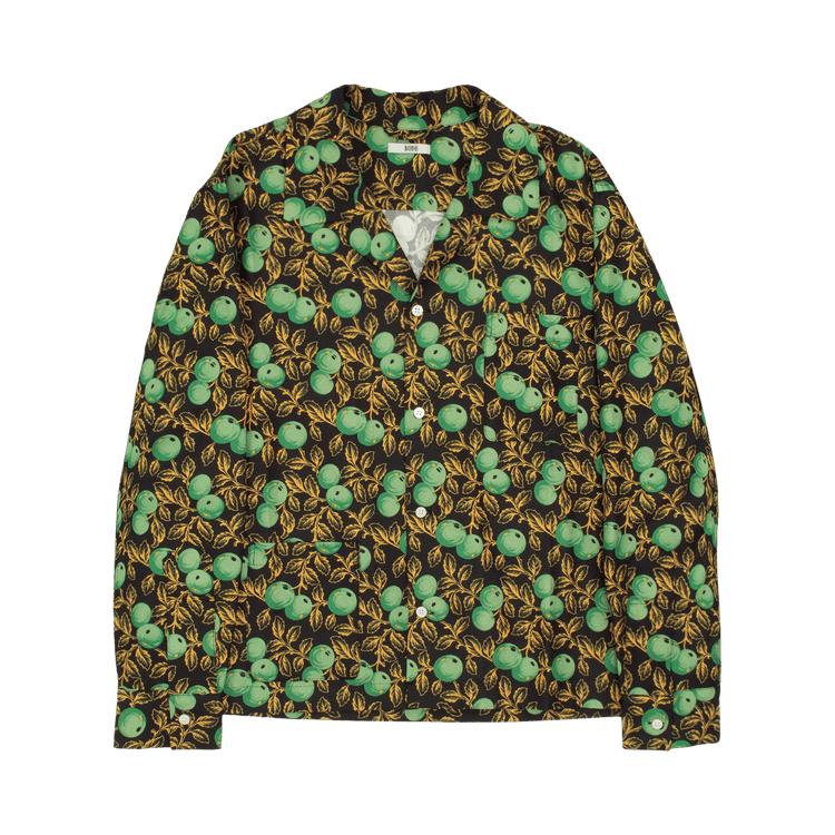 Bode Gooseberry Long-Sleeve Shirt "Multicolor"