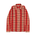 Bode Curran Stripe Long-Sleeve Shirt "Red/Multicolor"