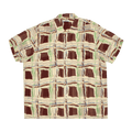 Bode Ripple Plaid Short-Sleeve Shirt "Brown/Multicolor"