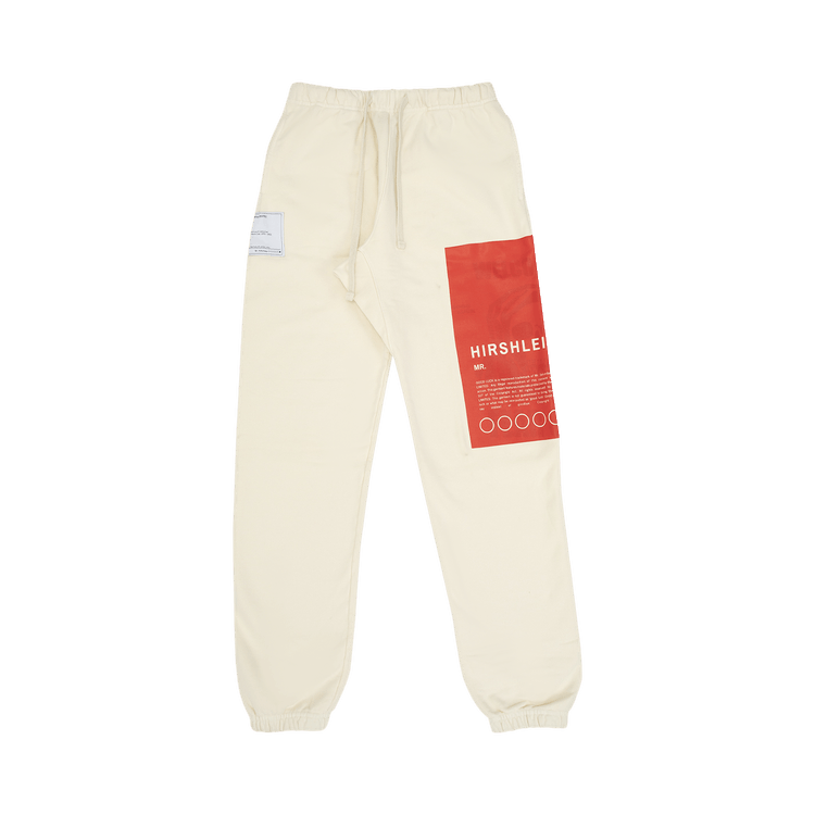 Mr. Saturday Sweatpants "Cream"