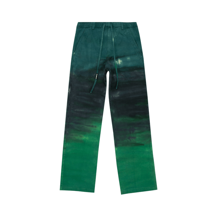 Nahmias Baggy Trousers "Green Gradient"