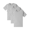 Visvim Sublig Wide 3 Pack Short-Sleeve "Grey"