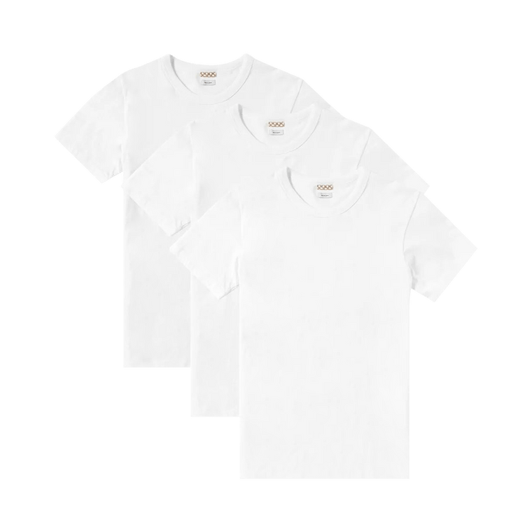 Visvim Sublig Wide 3 Pack Short-Sleeve "White"