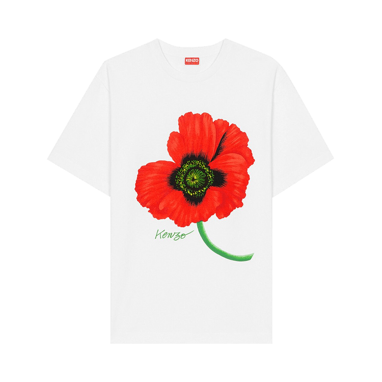 Kenzo Seasonal Graphic Tee "White"