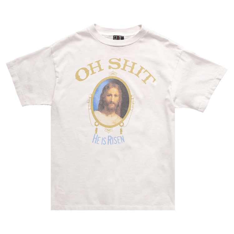 SAINT Mxxxxxx Oh Shit T-Shirt "White"