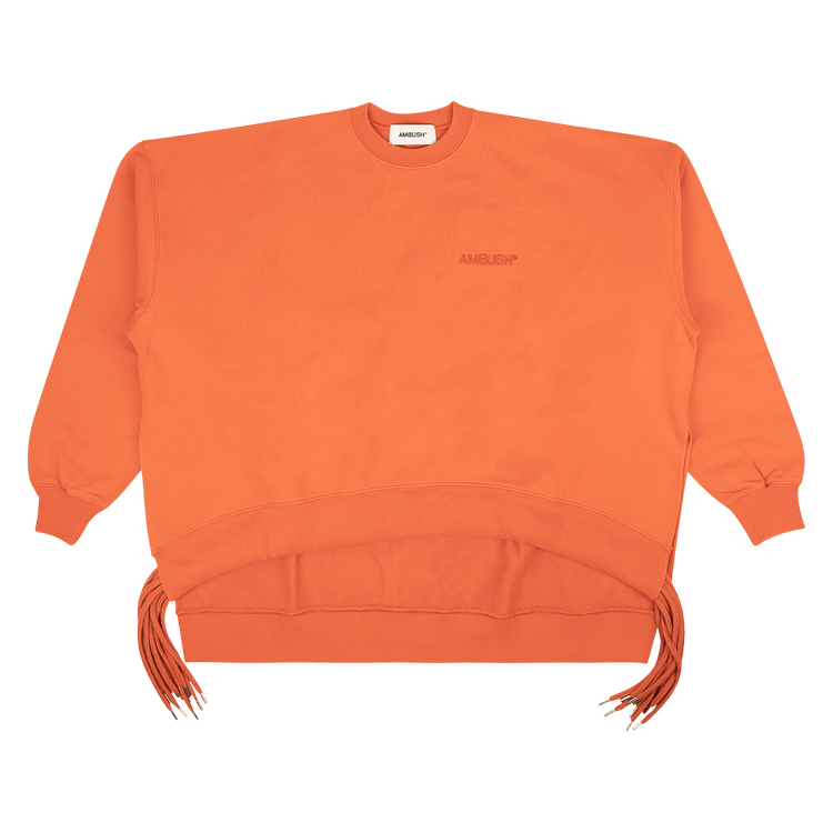 Ambush Multicord Crewneck Sweatshirt "Orange"