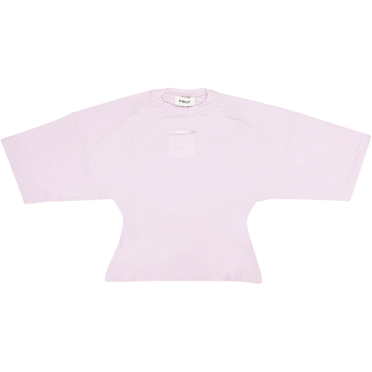 Ambush Box Cropped Short-Sleeve Logo T-Shirt "Purple"