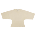 Ambush Box Cropped Short-Sleeve Logo T-Shirt "Grey"