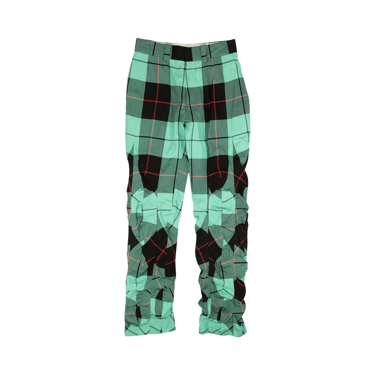 Charles Jeffrey Loverboy Wibble Suit Pants "Green"