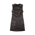 Helmut Lang Leather Open Back Dress "Black"
