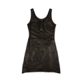 Helmut Lang Leather Tank Dress "Black"