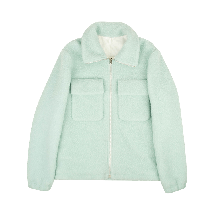 Helmut Lang Oversized Zip Up Jacket "Blue"