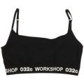 032C Logo Classic Bralette "Black"