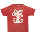 SAINT Mxxxxxx Denim Tears Yes Short-Sleeve T-Shirt "Red"