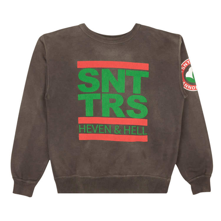 SAINT Mxxxxxx x Denim Tears Aged Crewneck Sweatshirt "Grey"