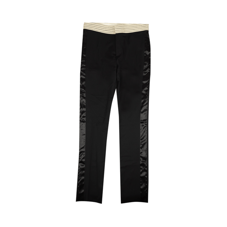 Wales Bonner Spiritus Tailo Crochet Pants "Black"