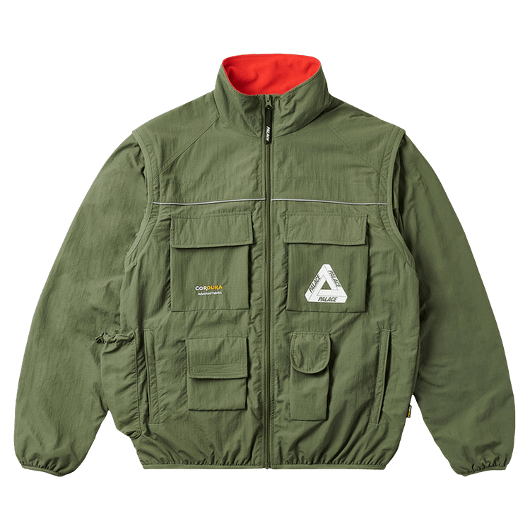 Palace Cordura RS Zip Off Jacket "Olive"