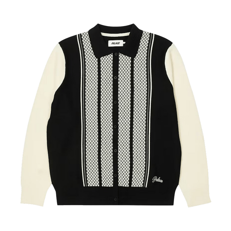 Palace London Knitted Polo "Black"